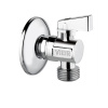 VER46 Угл. кран 1/2"х1/2" ХРОМ. "ViEiR" (100шт)