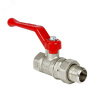 VF.225.NR1.114, Кран шаровой с американкой  1 1/4", бабочка, никел.  VALFEX (12/3)