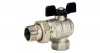 SVB-0008-000001, Stout кран шаровый 1" с американкой угловой, бабочка