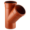 Flextron Тройник 110 х 110  45°  РЫЖИЙ (7)
