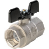 SVB-0002-000020, Stout кран шаровый 3/4" ВН ВН, бабочка