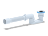 E015,Сифон Ани для душевого поддона плоский  1 1/2"*40 с г/т 40х50