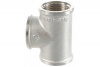 SFT-0022-001121, STOUT тройник никелированный 1"х1/2"х1"  г/г/г