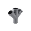 Крестовина 50/50/50 х 45° вн.канализ. (100) VALFEX