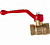 VF.214.LR1.200N/P59, Кран шаровой PREMIUM  2" г/г, рычаг, латунный  VALFEX (4/1)