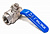 Кран шаровый из нержавеющей стали 1000 WOG 1/2" г/ш, ручка-рычаг
