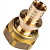 14563381001, Переходник REHAU RAUTITAN RX+ с накидной гайкой 25 x 1 (10шт)