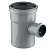 Тройник 87.5* 110-50  вн. канализ. (40) VALFEX