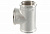 SFT-0022-001121, STOUT тройник никелированный 1"х1/2"х1"  г/г/г