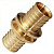 REHAU Муфта соединительная латунная MX 16 - 16  (10шт) (QR-код)
