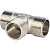 SFT-0018-121212, STOUT Тройник никелированный 1/2" ш/ш/ш