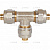 SFS-0009-001612, STOUT Тройник равнопроходной 16х16х16 для металлопластиковых труб (разобрный)