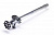 W-HF0245, Кран незамерзающий для стен 1/2" х 3/4" ш/ш (45см)